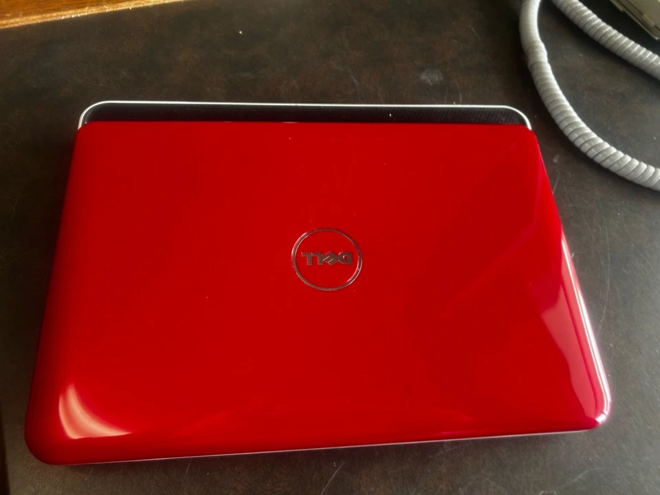 Pequeño 10” Dell Inspiron 1012 Mini Intel Atom N450 1,6 GHz 1 GB, ¡FUNCIONA! Foto 3 de 4