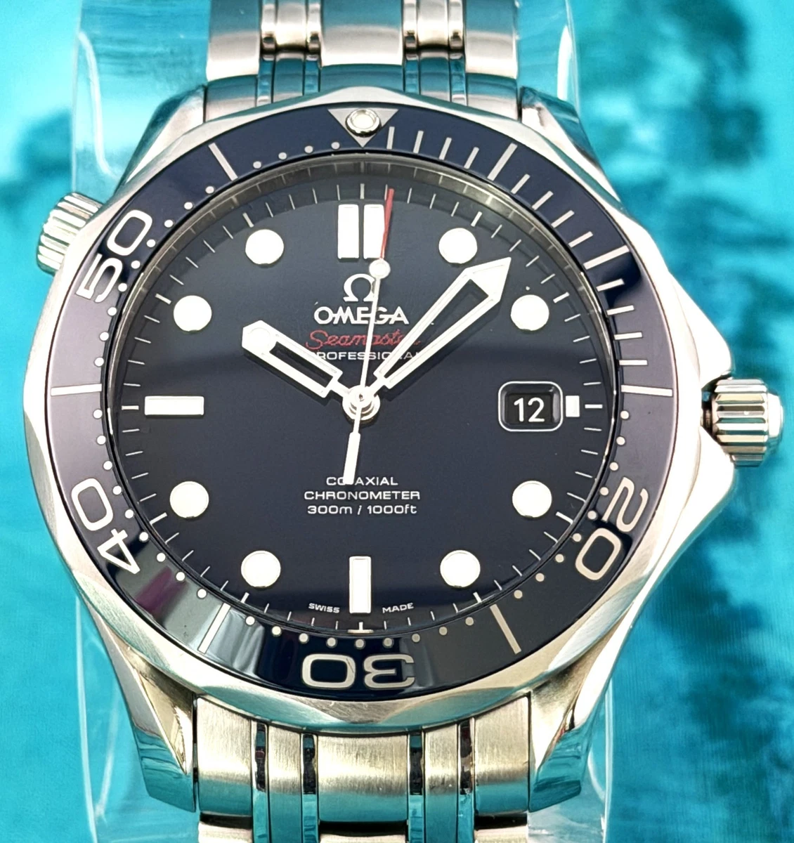 OMEGA Seamaster Diver 300M Stainless Steel Case Sport Wristwatches