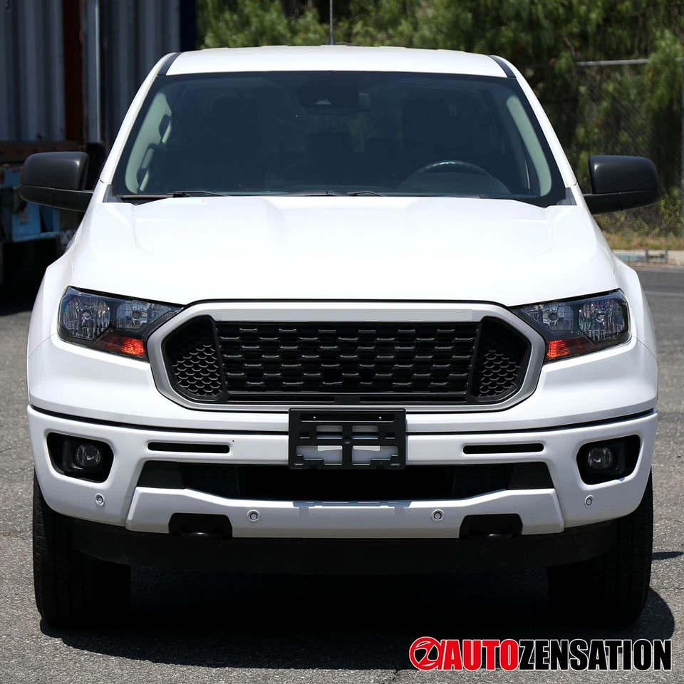 Fits 2019-2023 Ford Ranger XL XLT Black Headlights Headlamps Left+Right 19-23 Foto 3 de 4