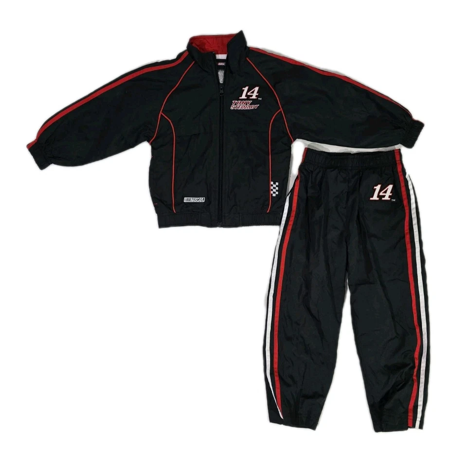 NASCAR гонки TONY STEWART #14 офис депо ребенка ясельного возраста костюм наряд размер 4T новый из старых запасов - Изображение 2 из 4