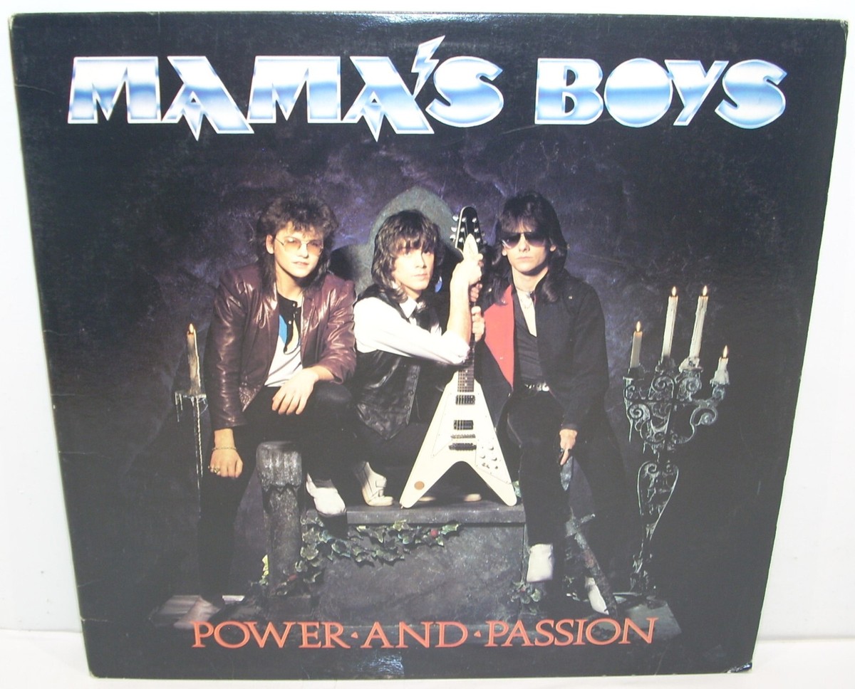 MAMA'S BOYS - POWER AND PASSION ( LP ) JL 8-8285 1st US