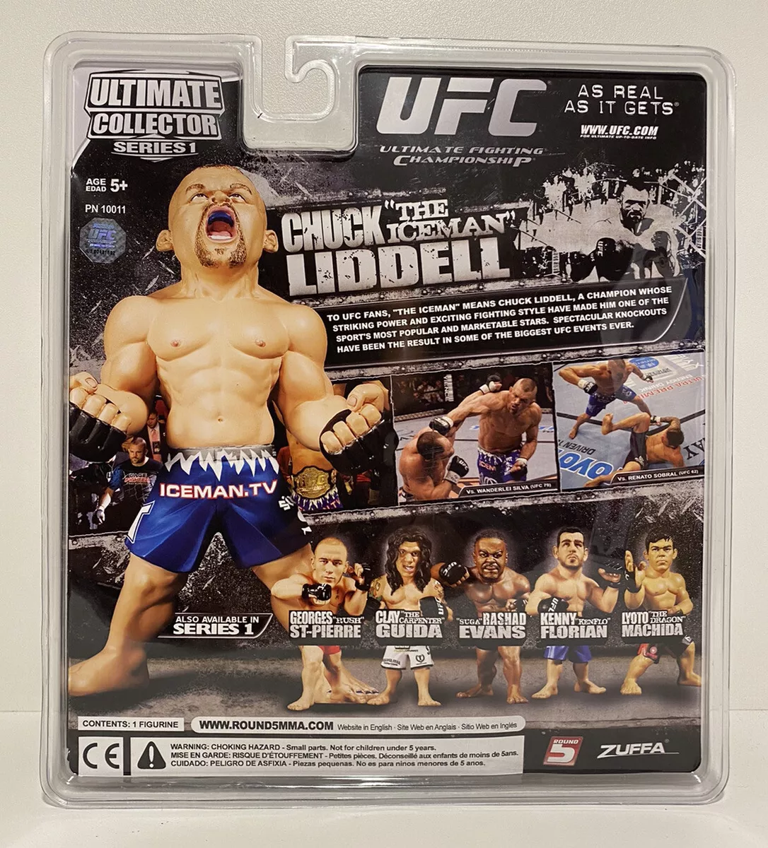 Chuck Liddell Action Figure Round 5 UFC Ultimate Collector Series