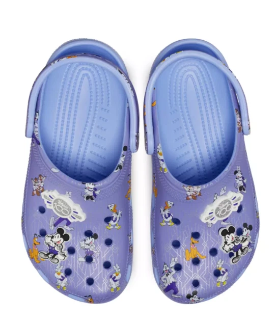 Disney Parks Topolino E Amici Disney100 Zoccoli Crocs M6 W8 Nuovo con Etichetta
