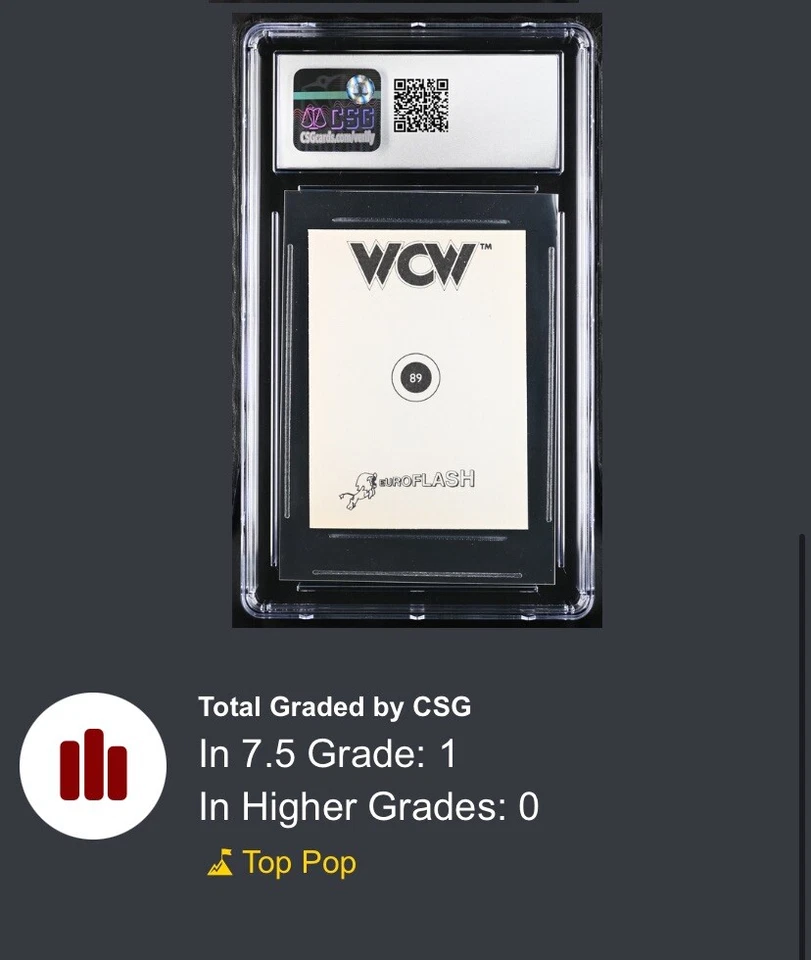 WCW Euroflash 1992 Stunning Steve Rookie! - Image 3 of 3