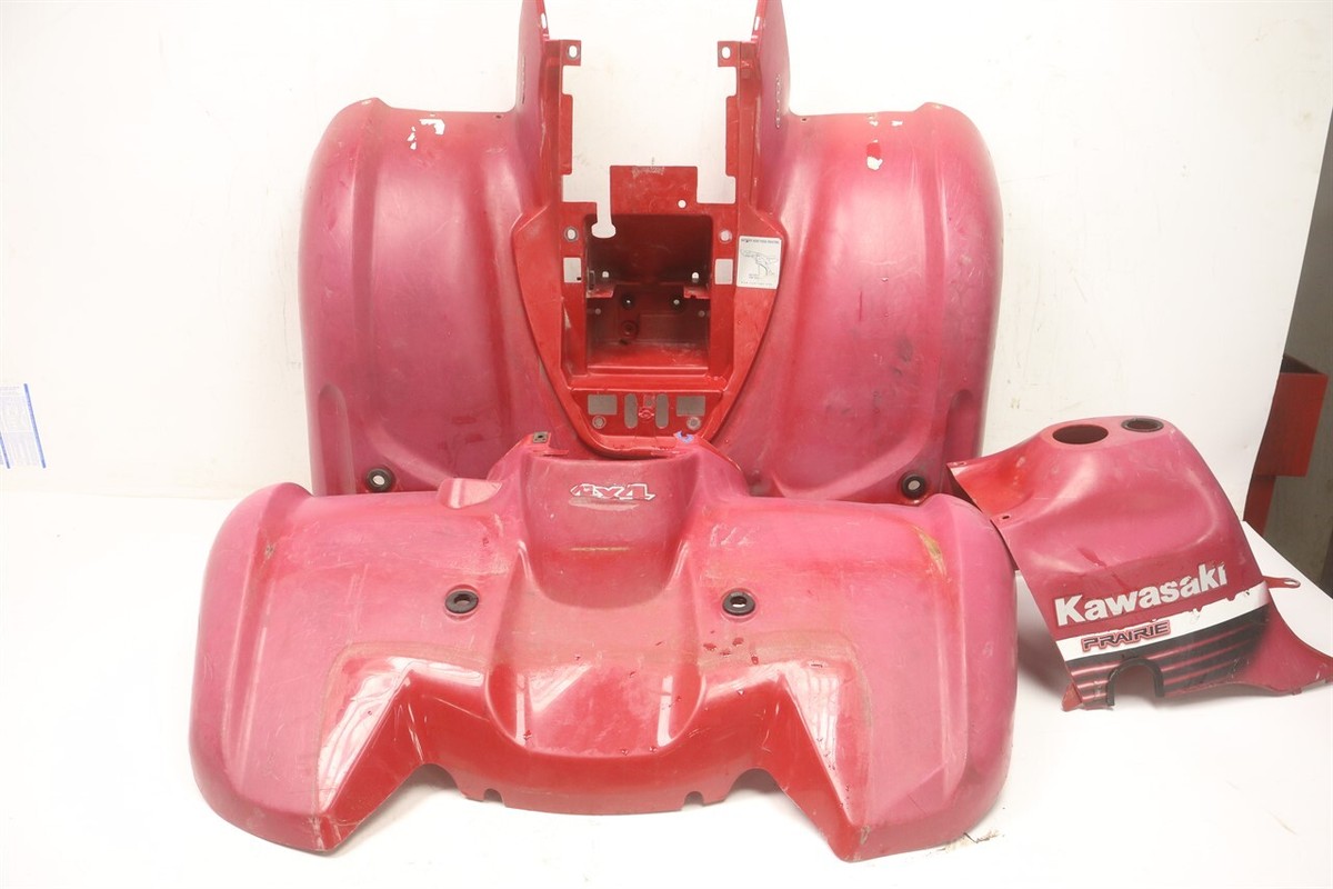 Kawasaki Prairie 360 06 Fender Set Gas Tank Cover Front Rear