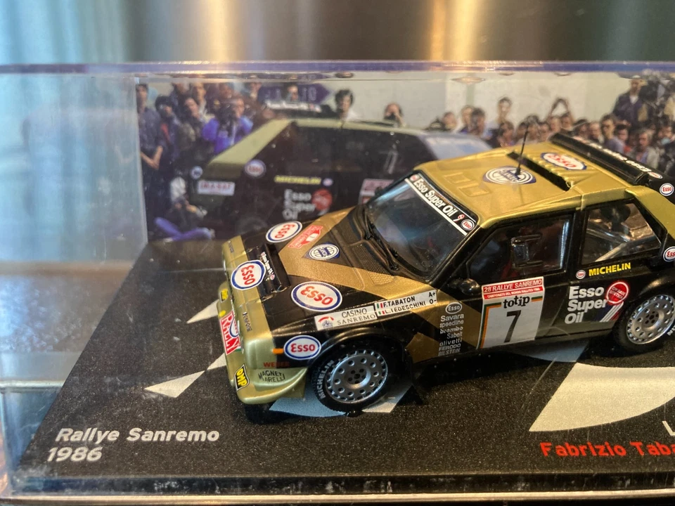 LANCIA DELTA S4 Gr. B RALLYE SANREMO 1986 TABATON SCALE 1/43 ALTAYA - Photo 3/4