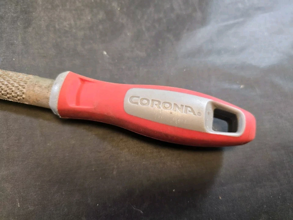 Corona 8” Half Round File Bastard Cut with A4 handle - Image 2 of 4