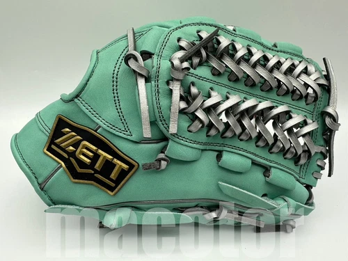 ZETT Special Pro Order 12.5" Outfield Baseball Glove Mint Green RHT Limited
