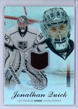  2014-15 Fleer Showcase Flair Jerseys #32 Jonathan Quick - Los Angeles Kings