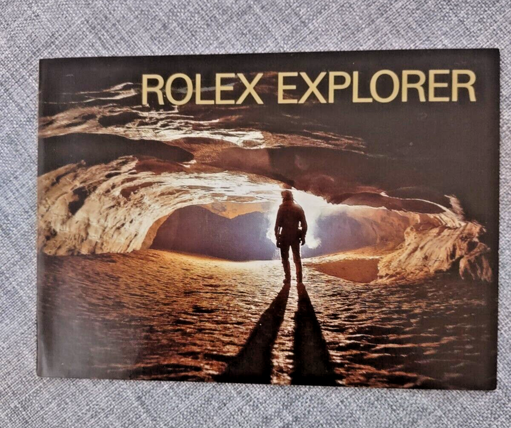 90s-2000s Vintage Rolex Explorer 1 & 2 Booklets Collection