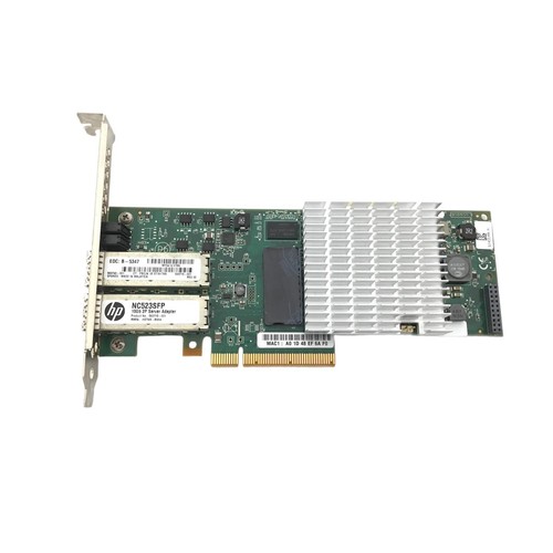 2x 10GB SFP+ Dual Port QLE3242 HP PCIe NIC 2x 10GB SFP+ DAC Cable 4x 10GB Optics - Picture 2 of 10