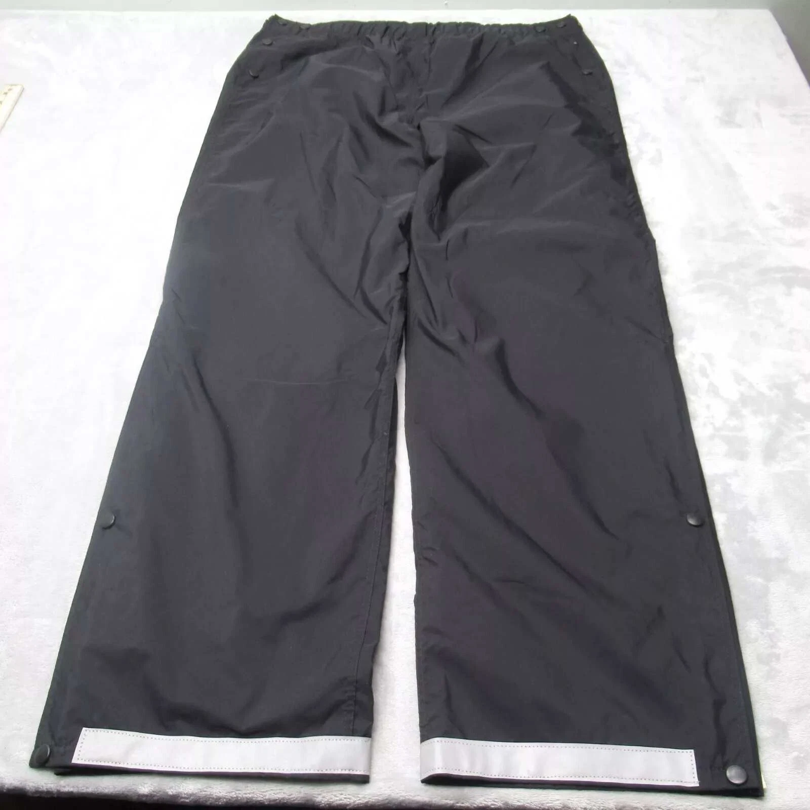 Blauer Pant Men Large Black GoreTex Waterproof Reflective Work Uniform USA 38x32