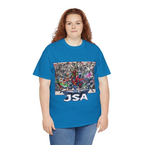 JSA T-Shirt - Dr Fate, Power Girl, Alan Scott, Jade, Mr Terrific, Stargirl - DC - Picture 51 of 65