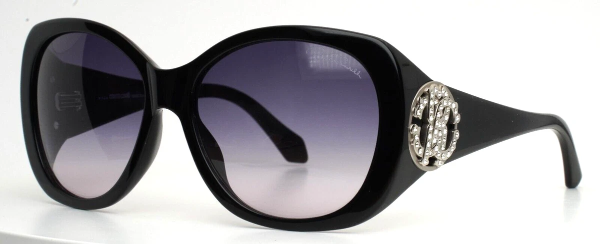 VTG Roberto Cavalli Nefele 169S Gradient Sunglasses With Case Made in‎ Italy Roberto Cavalli Black Sunglasses for Women for sale | eBay main image 3