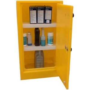 Bunded Lockable Storage Cabinet With 2 Shelves Flb0070 Ebay