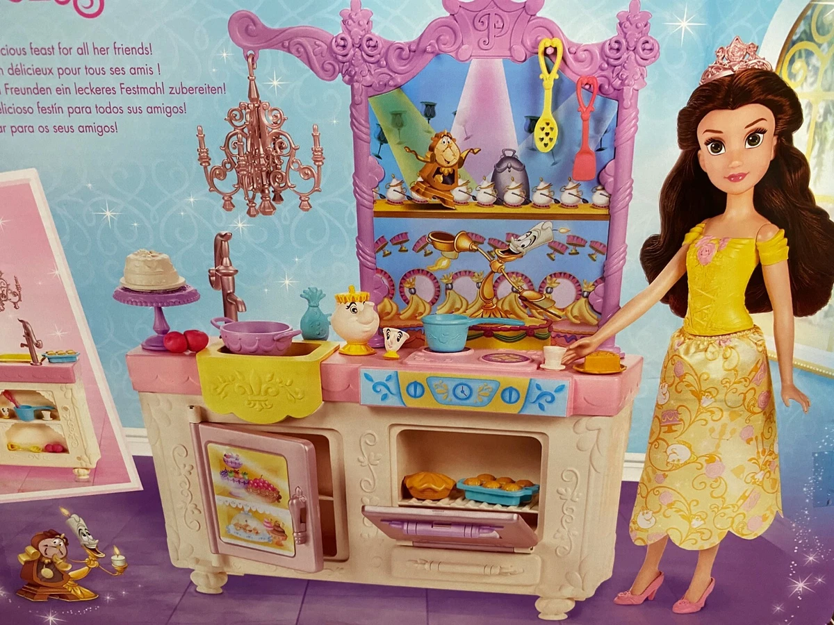 Disney Princess Belle's Royal Kitchen - Fashion Doll and Playset