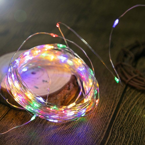 Solar LED String Lights Copper Wire Waterproof Outdoor Fairy LED Decor Garland - Picture 12 of 20