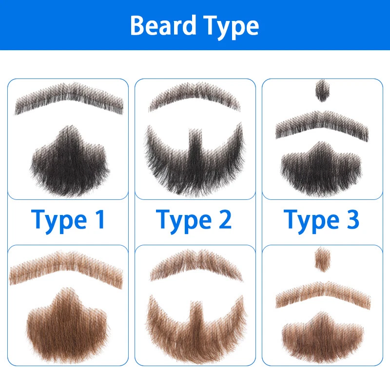 100% Remy Human Hair Toupee PU Hairpiece for Men Buzz Cut Replacement Sysment - Image 4 of 4