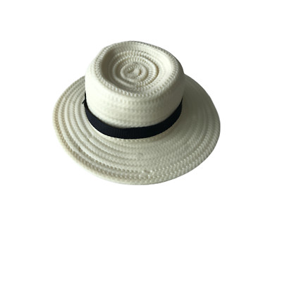 Creatable World Doll Tan Straw Look Hat Jungle Cruise Captain Hat Accessory