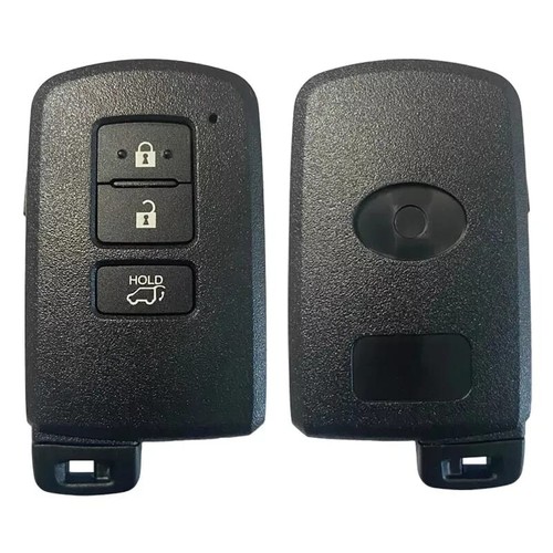 telecomando chiave 3 tasti keyless toyota rav4 yaris corolla smart key chip 8A - Foto 3 di 7