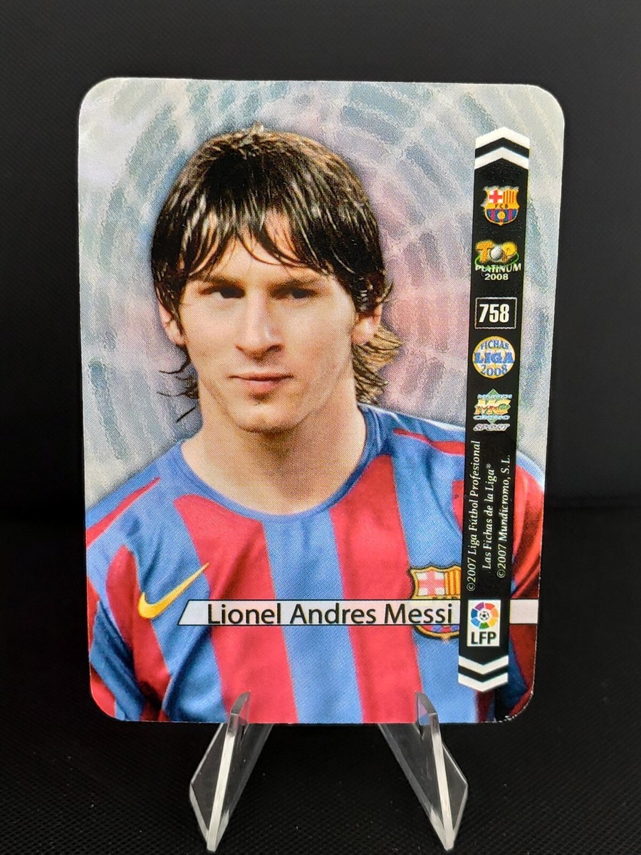 2007-08 Mundicromo Fichas De La Liga Lionel Messi #758 Security
