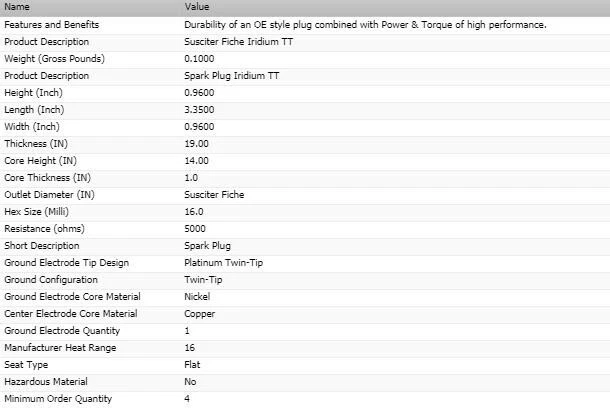 4 piezas bujías Denso Iridium TT para HONDA CIVIC DEL SOL 1993-1995 L4-1,5 L Foto 4 de 4