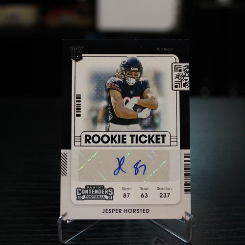 2021 Panini Contenders JESPER HORSTED Rookie Ticket Auto - Rookie, Auto, RC