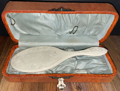 Shellac Case Antique FLORENCE handheld Shellac Based Molded Mirror & Case Pat 1866 ...