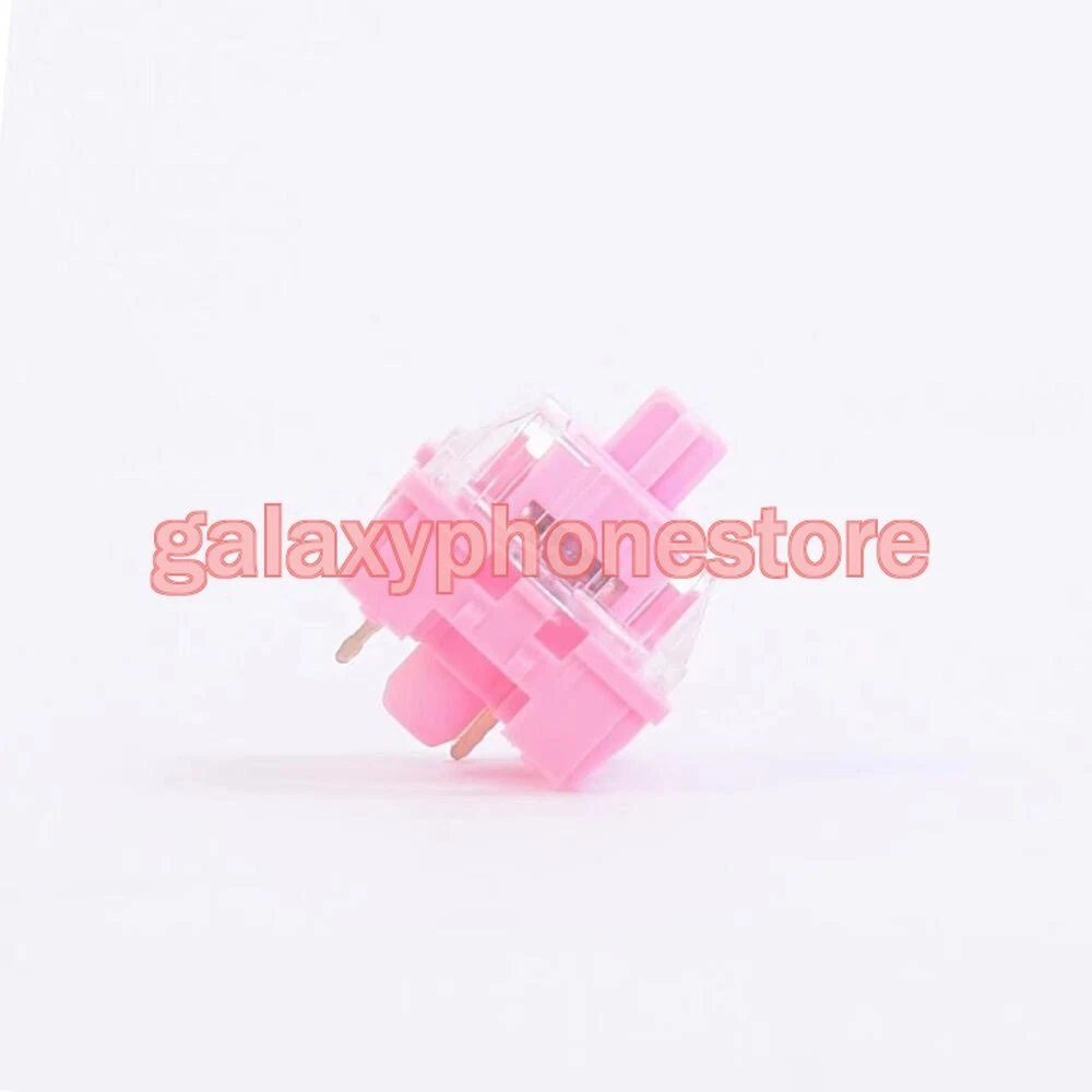 Mechanical Keyboard KTT Rose Switch Liner RGB Transparent Computer Accessories