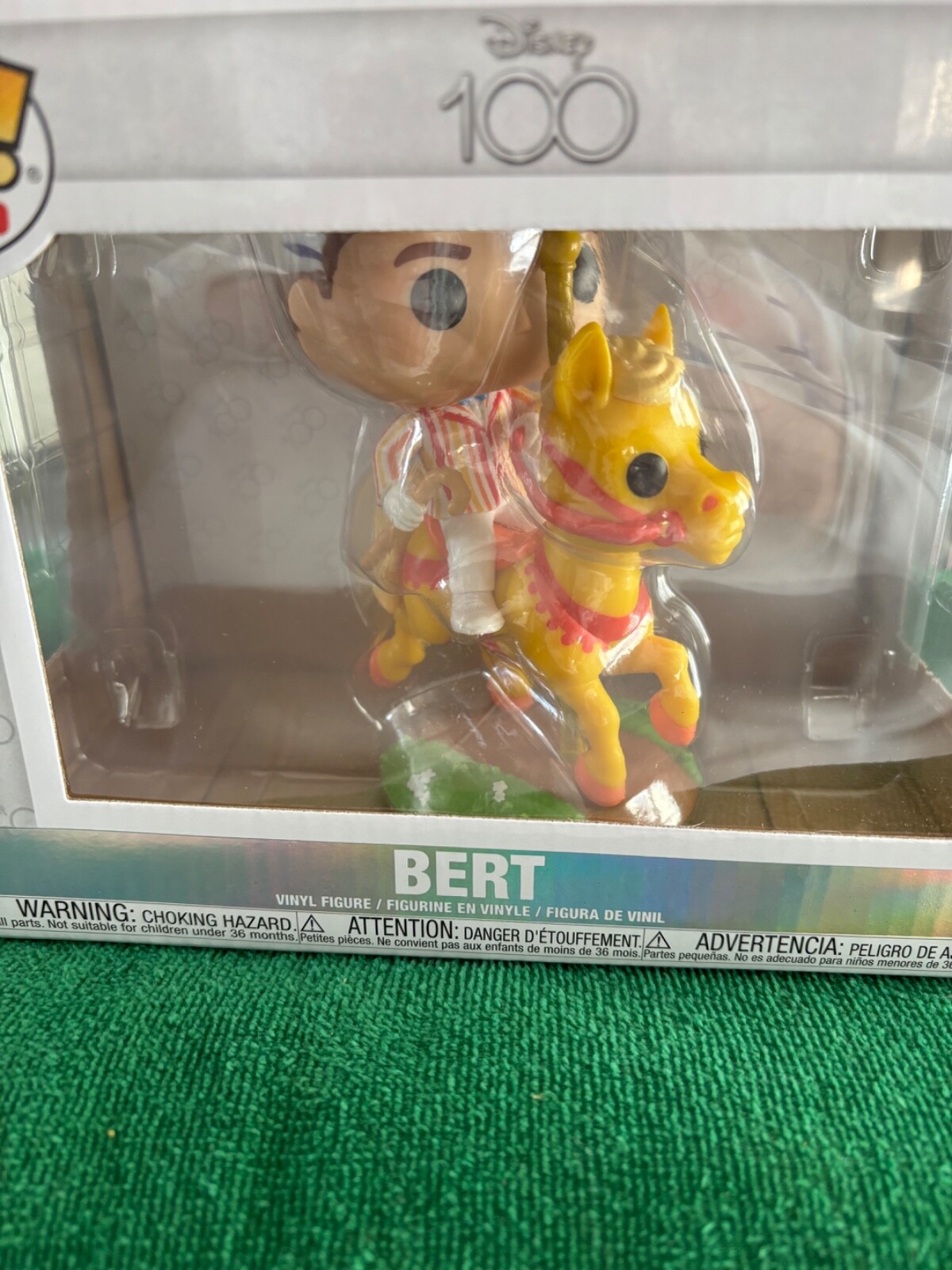Mary Poppins Bert Carousel Horse Disney 100 #299 Vinyl Figure Funko Pop Rides