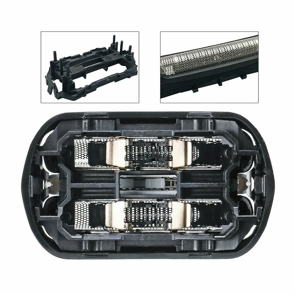 Testina rasoio lamina rasoio per Braun 3000S 3010S 3020S 3030S ricambi - Immagine 3 di 4