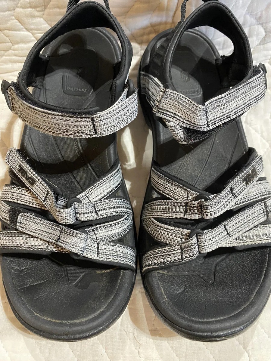 Tirra Sandals Black And White Tevas TEVA TIRRA WOMEN SPORT