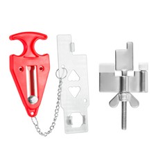 Steel Travel Portable Door Lock for Door Security Door Anti-Theft Stopper Door