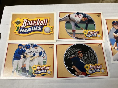 Nolan Ryan 1991 Upper Deck Heroes 10 Card Set With Header - Picture 5 of 5