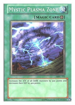 A582 YUGIOH SPELL CARD MYSTIC PLASMA ZONE MRL-101 | eBay