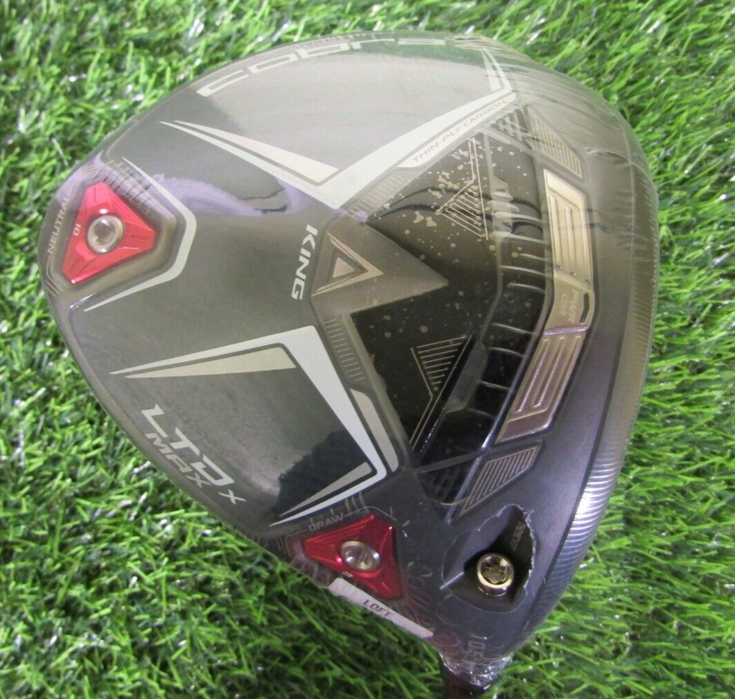 New Cobra LTDx Max 10.5* Driver, 9*-12*, UST Helium 4F2 Senior, w/Tool & Cover