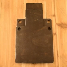 1/2" AR500 Steel Shooting Targets 8"x12" IDPA Body Set Of TWO