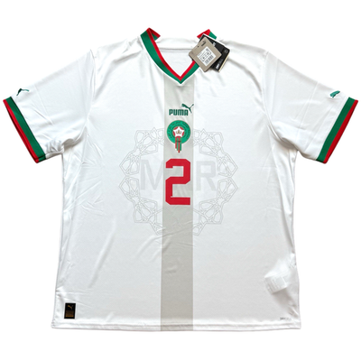 2022/23 Morocco Away Jersey #2 Hakimi XL Puma Soccer World Cup