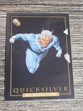 2024 SkyBox Marvel Masterpieces 92 Platinum Quicksilver #71 Base