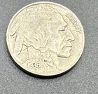1936 5c Buffalo Nickel Coin #87 CHOICE XF  Free Tracking!