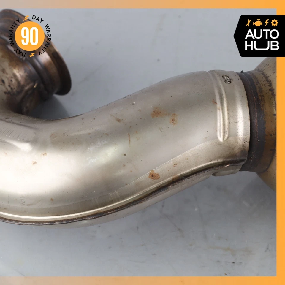Tubo descendente superior de escape del motor 14-19 Mercedes W117 CLA45 GLA45 AMG M133 2,0 L FABRICANTE DE EQUIPOS ORIGINALES Foto 4 de 4