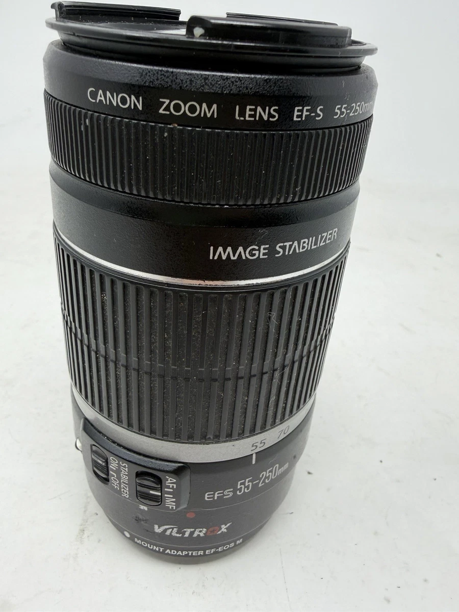 Canon EF-S 55-250mm Focal Camera Lenses for sale | eBay