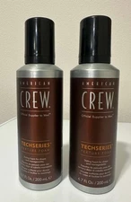 American Crew TechSeries Texture Foam, Styling Foam for Men, 6.7 fl oz , 2 PK
