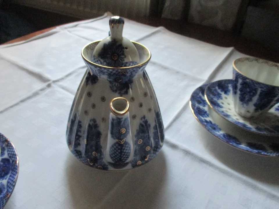 LOMONOSOV  "STRAHLENKORB"  13 Teile - Bild 3 von 4