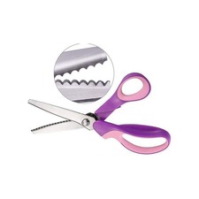 5MM Pinking Shears for Fabric, Stainless Steel Handled Professional Dressmaki...