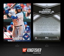 Vladimir Guerrero Jr. 2020 Topps Heritage MLB Sticker Collection Preview #4