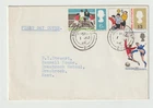 1/6/1966 UK GB FDC - World Cup Football - Bromley CDS Postmark