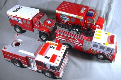 Ambulance Paramedic Unit Lights Sound Lot of 2