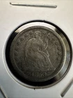 1853-O with arrows US Liberty Seated Half Dime 5 cents New Orleans mint