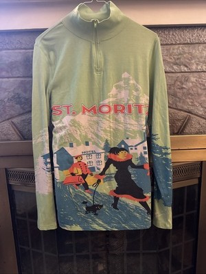 Women s Neve St Moritz, Spring skiing Half zip Sweater